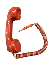 Fire Alarm Panel Remote Phone Firefighter Telephone Red Simplex 2084-9014 1/4"