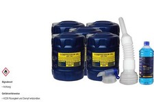 100L MANNOL Huile De Compresseur ISO 100 Robinet De Vidange Nettoyeur De Tuyau