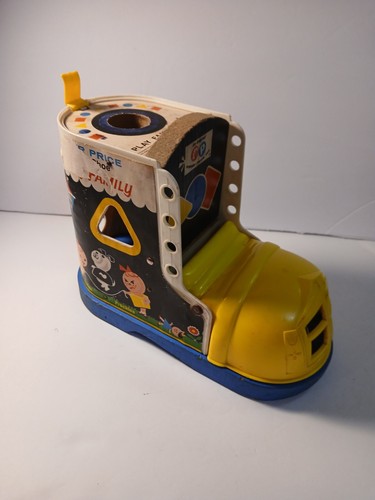 Fisher Price Little People 136 Lacing Shoe Vintage 1965