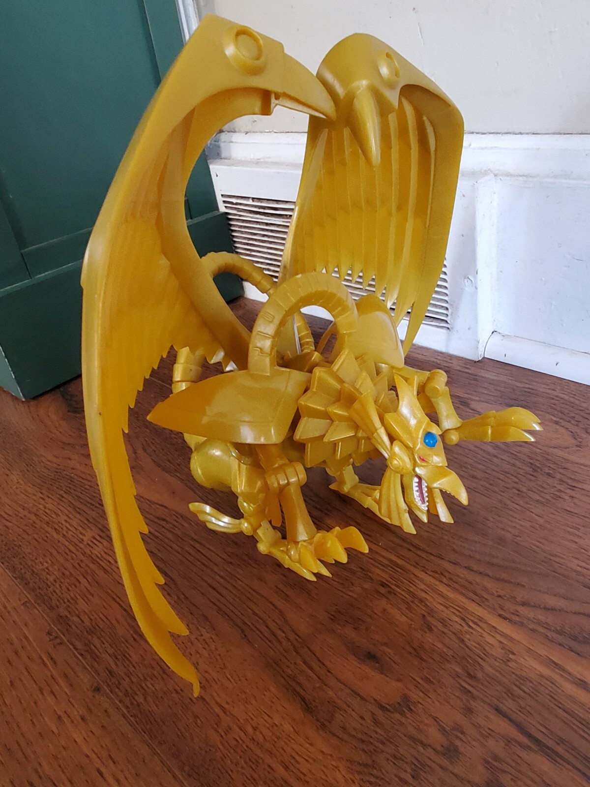 Kazuki Takahashi 1996 YuGiOh Winged Dragon of RA 12-inch Gold Model Figure  