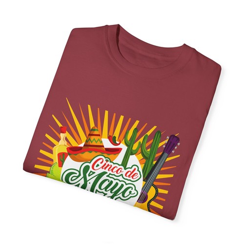 Cinco de Mayo Unisex T-Shirt | Colorful Mexican Fiesta Tee - Picture 204 of 213