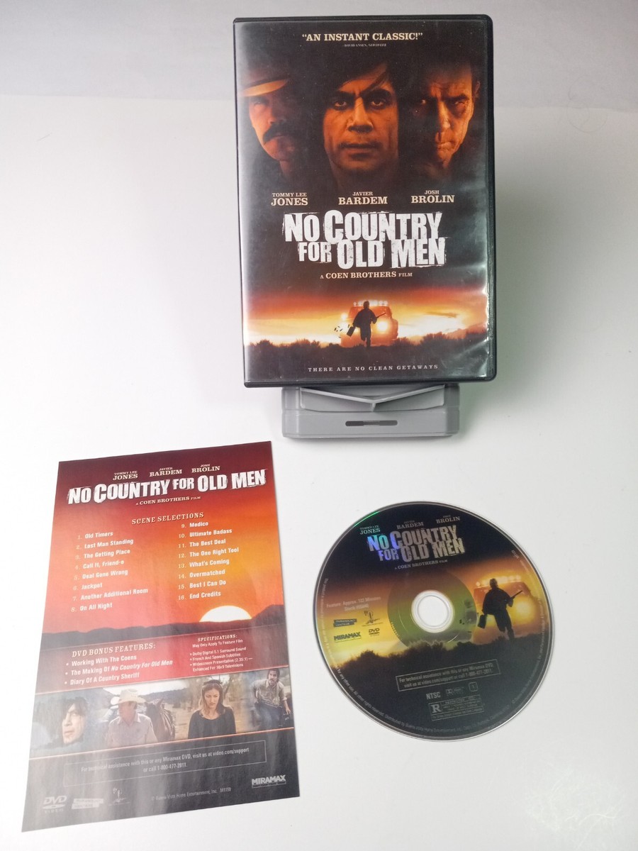 No Country for Old Men (DVD-2008) . Rated R. Action Western