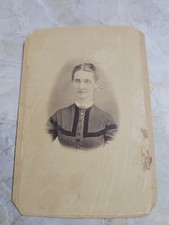 A double-sided Victorian CDV albumen print from c.1870s — two portraits in one object gives it a locket-like intimacy that single CDVs lack.
