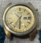 Vintage Seiko 6139-6012 Chronograph Auto Gold Tone