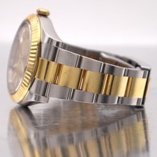 Rolex Datejust II Steel 18K Yellow Gold Champagne Dial Automatic Watch 116333 7