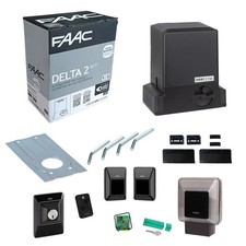 Kit cancello scorrevole FAAC DELTA 2 KIT SAFE 1056303445 automazione 500kg 230V