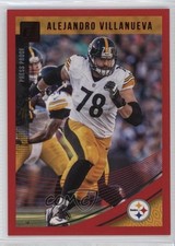 2018 Panini Donruss Press Proof Red Alejandro Villanueva #245 zi1