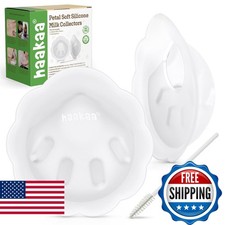 Haakaa Petal Soft Silicone Milk CollectorDiscreet Leak-Protection Breast Milk