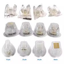 Replacement 10/25/64/nano Pins RF Gold Plated Cartridges Tips for RF Machine