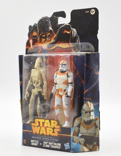 Star Wars Mission Series - Battle Droid & 212th Battalion Clone Trooper 2-Pack - Picture 2 of 3