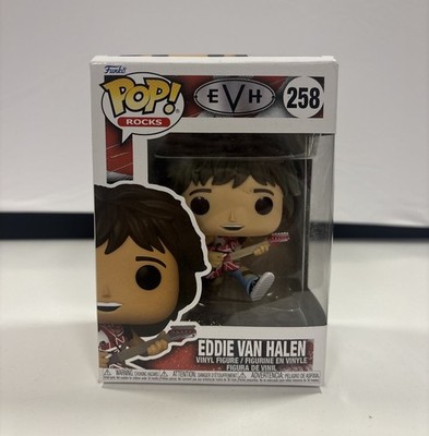 Funko Pop! Vinyl: Eddie Van Halen - Eddie Van Halen #258 With Protector