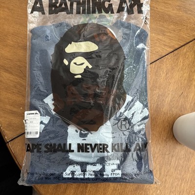 2016 A BATHING APE COLLEGE CREWNECK BAPE MADE IN JAPAN