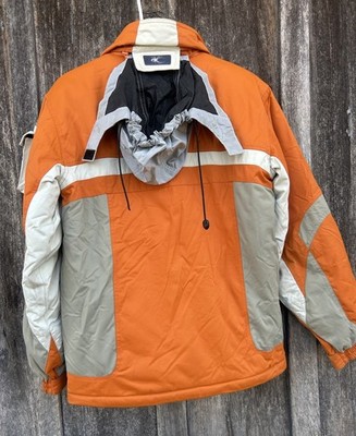 Spyder Team Venom Ski Jacket Men's (S) Youth (XL) Orange/Gray w