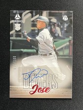 2021 Panini Chronicles Luminance Red Jose Devers Auto RC /100 Rookie Autograph