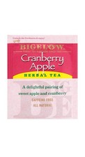 Bigelow Autumn Delight Cranberry Apple Herbal Tea Bags 28 Count Individually ...