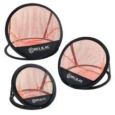 Pop Up Golf Chipping Practice Net Set - Indoor/Outdoor Golfing Target Accesso...