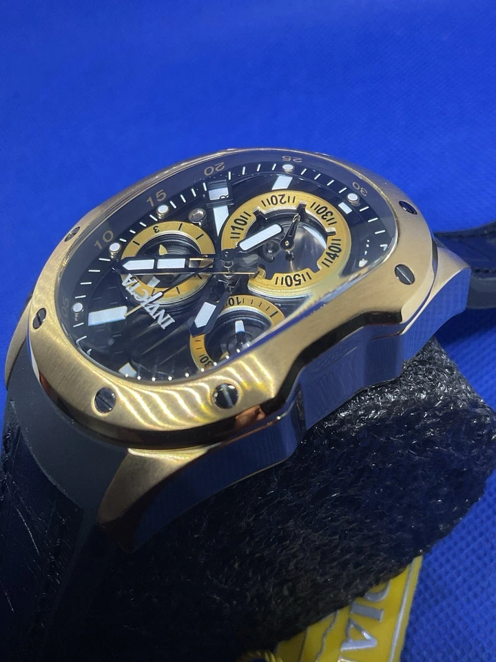 Invicta Lupah Revolution 2, blk/gold mod 45441, Swiss Movt, men’s wristwatch - image 4 of 4