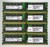 Lot of 4 Micron 32GB DDR4-2400 PC4-2400T ECC Registered RDIMM RAM