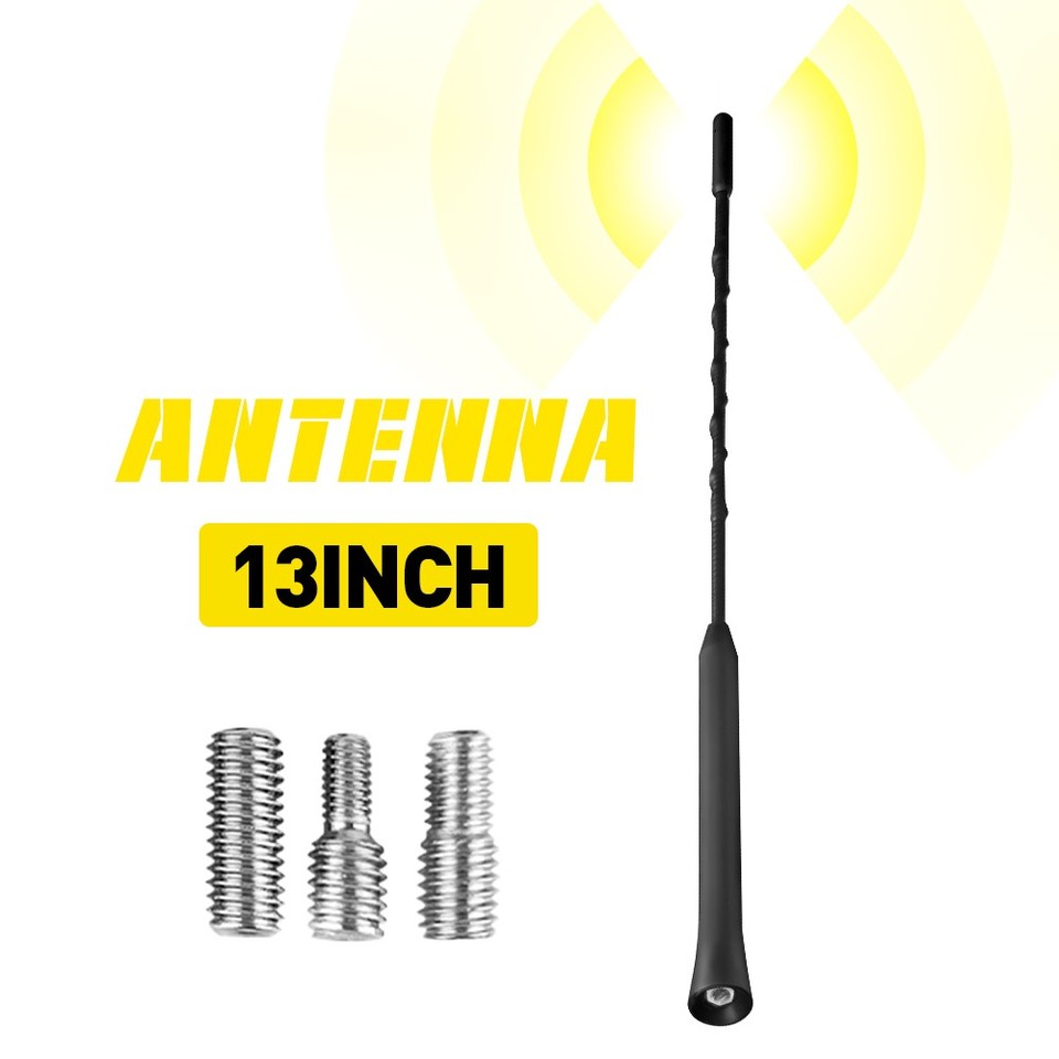 Antenna Mast Replacement 16-inch Black Power Antenna Mast For 2005 - Foto 8
