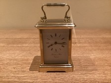 Brass 8 Day Carriage Clock by Thwaites & Reed ~ Lovely Condition & Fully Working