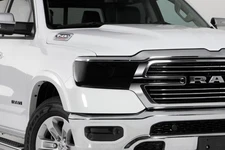 Gt Styling Gt0768s Smoke Headlight Cover 2Pc Fits 2019 2021 Fits For  Ram 1500