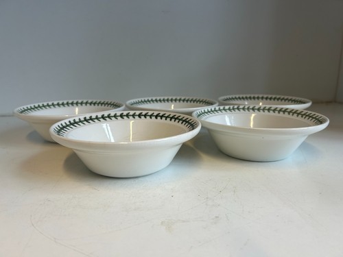 Portmeirion Botanic Garden Dessert Bowls x 5 Diameter 16.5cm - Picture 7 of 8