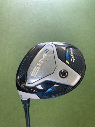 Used LH TaylorMade SIM 2 Titanium 15* 3-Wood Tensei AV Blue 65g Graphite Regular - Picture 2 of 10