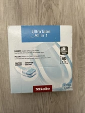 Miele UltraTabs All in 1 Dishwasher Tablets – 60 Tabs Each - New Sealed