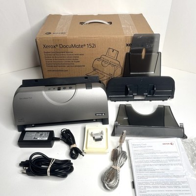 Xerox DocuMate 152i Duplex Color USB Document Scanner - EXCELLENT CONDITION