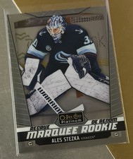 2024-25 O-Pee-Chee Platinum - Marquee Rookies Ales Stezka #298 (RC) Kraken