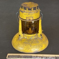 AMBER YELLOW Dietz No 40 Traffic Gard Utility Lantern Consolidated Edison System
