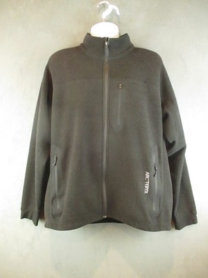 Arc'teryx Jacket Mens XL Black Polartec Full Zip Fleece Arc'teryx Jacket Mens XL Black Polartec Full Zip Fleece