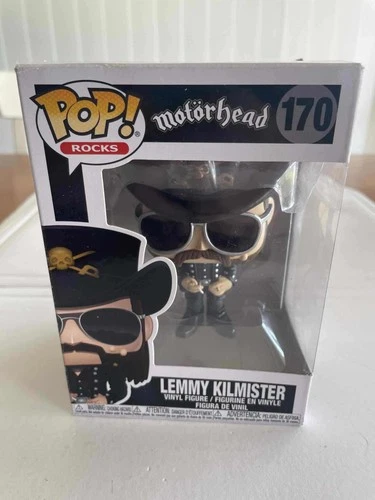 Funko POP Rocks Lemmy Kilmister 170 Vinyl Figure Motorhead Collectible Boxed
