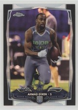 2014 Topps Chrome Black Refractor 288/299 Ahmad Dixon #136 1l2