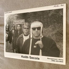 Keith Secola Press Photo 8x10”.