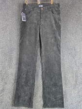 Armani jeans men s W34 L34 corduroy black straight fit