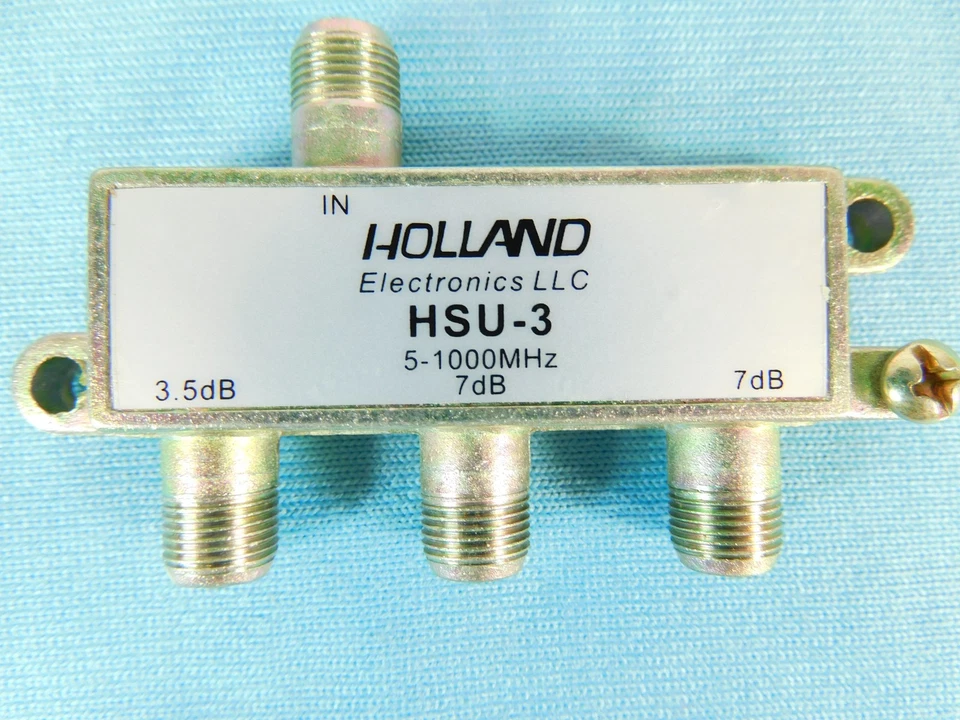 Holland HSU-3 3-Way Splitter -3.5db, -7db, -7db - All are new - QUANTITY OF 10 - Image 4 of 4