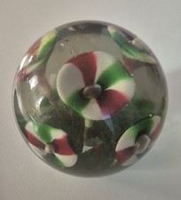 antiken Briefbeschwerer, Glaskugel, mundgeblasen, Einzelst&uuml;ck