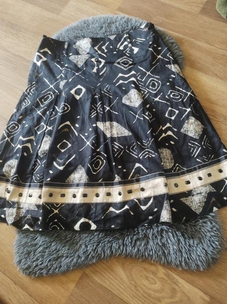 Women Gerry Weber Skirt Black Linen 40 / L / 48