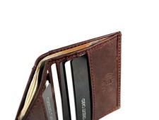 Montblanc Portafoglio 6 scomparti marrone Meisterstück - Gioielleria Sessa