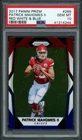 2017 Panini Prizm Patrick Mahomes II Red White & Blue Prizm Card #269 PSA 10