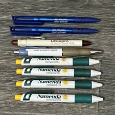 Lot of 8 Namenda Lexapro Campral PENS Drug Rep Pharmaceutical Promo Advertising