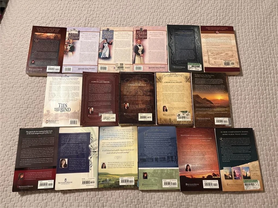 Lot 16 Christian Fiction Romance Historical Novels by Tracie Peterson Foto 2 de 3