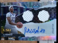 2024-25 Bowman Best U Aneesah Morrow Dual Patch Auto Connecticut Sun