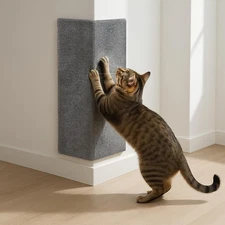 Wall Cat Scratcher & Corner Cat Scratcher â€“ Indoor Scratching Post for Cats...