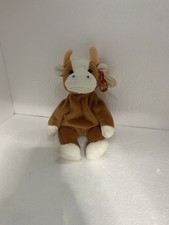 Ty Beanie Baby Bessie the Cow (1995) with tags
