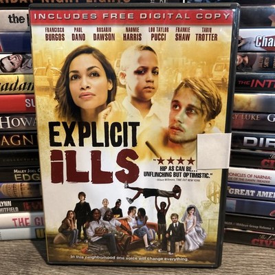 Explicit Ills DVD, Rosario Dawson, Tariq Trotter, Buy 2 Get 1 Free - S