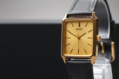 Vintage 1993 N MINT Seiko Spirit 7N01-5180 SGP Gold Tank Quartz