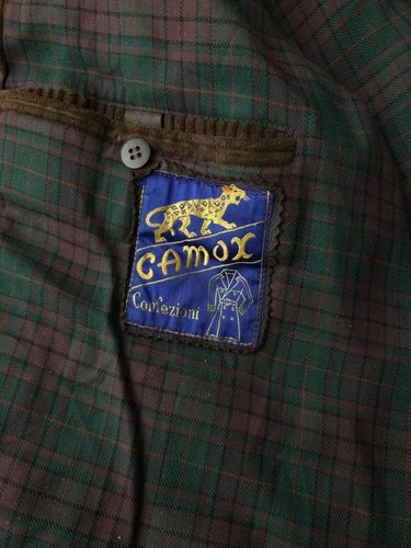 Vintage 1960s Camox Confezioni Brown Corduroy Barnstormer Work Jacket Men's L image 7
