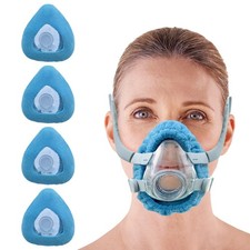 CPAP Mask Liners 4-Pack Medium Compatible with F20 Full Face Masks Reusable